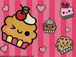 Image result for Cute Cartoon Food Wallpaper