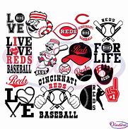 Image result for MLB SVG Logo Reds