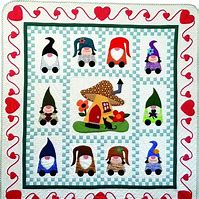 Image result for Gnome Quilt Pattern