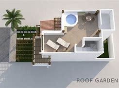 Image result for Roof Garden with White Background Plan