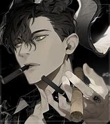 Image result for Anime Boy Smoking