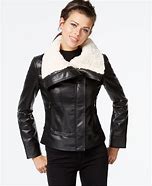 Image result for Metallic Faux Leather Jacket