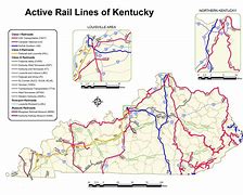 Image result for Kentucky Railroad Map