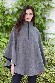 Image result for Women's Wool Poncho