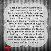 Image result for Things You Don't Know About Love