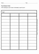 Image result for Blank Line Charts Printable