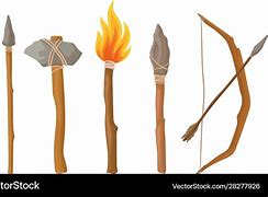 Image result for Stone Age Weapons for Kids