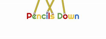 Image result for Pencils Down HandsUp