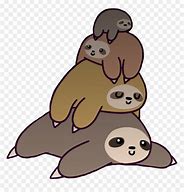 Image result for Cute Cartoon Baby Sloth