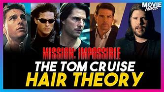 Image result for Tom Cruise Long Hair Mission Possible