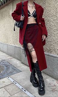 Image result for Vamp Aesthetic Outfits