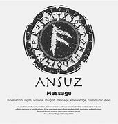 Image result for Ansuz Rune Symbol