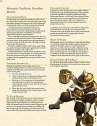 Image result for Monk Dnd 5E Homebrew