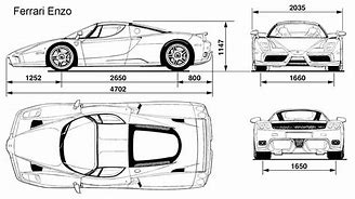 Image result for Ferrari Enzo Drawing