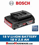 Image result for Bosch 18V Lithium Ion Battery