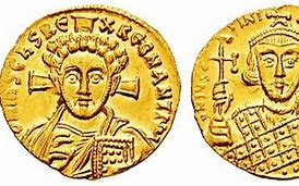 Image result for Justinian II 8th Century Coin