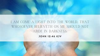 Image result for John 12 46 Candle