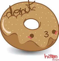 Image result for Kawaii Donut PNG