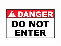 Image result for Do Not Enter Logo