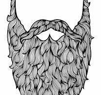 Image result for Beard Outline