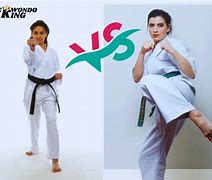 Image result for Karate vs Taekwondo