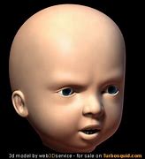 Image result for Baby Head 3D Model