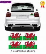 Image result for Welsh Flag Butterfly Car Stickers