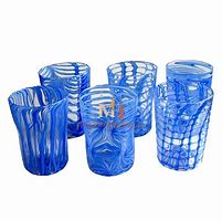 Image result for Murano Clear Glass Drinking Glasses