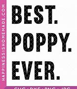 Image result for Best Poppy Ever SVG