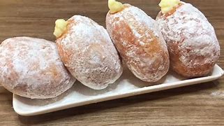 Image result for Chocolate Bavarian Cream Donut