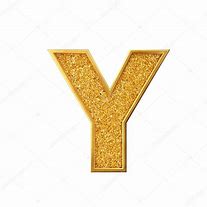 Image result for Glitter Letter Y