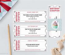 Image result for Birthday Coupon Template PDF