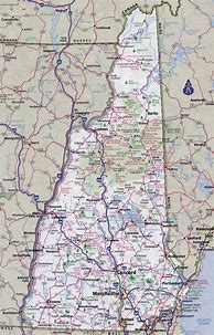 Image result for New Hampshire State Map