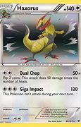 Image result for Haxorus Evolution Chart