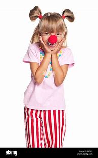 Image result for Girl Clown Nose