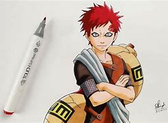 Image result for Naruto Gaara Drawings