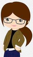 Image result for Lady with Glasses Clip Art