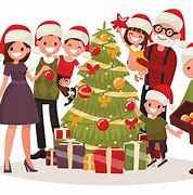 Image result for Family Christmas Clip Art Sayings