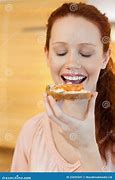 Image result for Person Eating Bread Slice