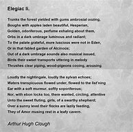 Image result for Elegiac Poem