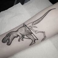 Image result for Cartoon T-Rex Tattoo