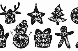 Image result for Free Christmas Sayings Silhouette