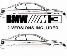 Image result for BMW M3 Side View SVG