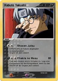 Image result for Kabuto Yakushi Pokemon