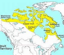 Image result for Inuit Tribe Location On Map