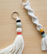 Image result for How to Make Macrame Keychains