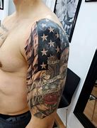 Image result for American Flag Tattoo Art