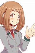 Image result for Iida X Ochako Line Art