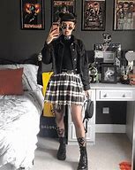 Image result for Grunge Outfits Aesthetic Blue Jeans