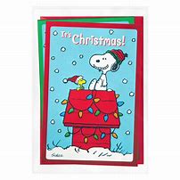 Image result for Snoopy Christmas Cards